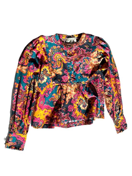 Love The Label Tops - Love the Label “Maryelle” top blouse, in “Bibi” print. XS, EUC.